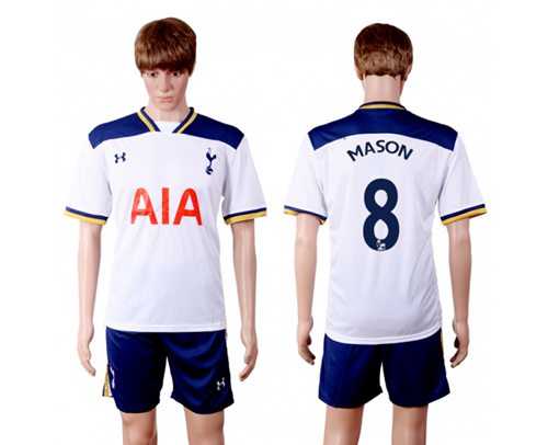 Tottenham Hotspur #8 Mason White Home Soccer Club Jersey
