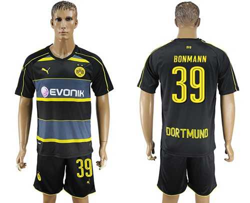 Dortmund #39 Bonmann Away Soccer Club Jersey