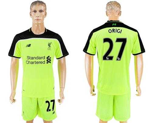 Liverpool #27 Origi Sec Away Soccer Club Jersey