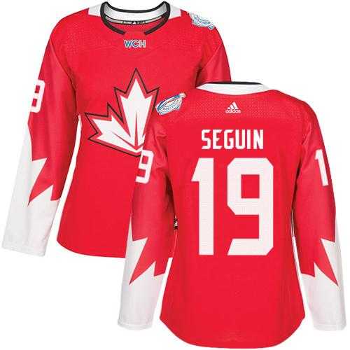 Women's Team Canada #19 Tyler Seguin Red 2016 World Cup Stitched NHL Jersey