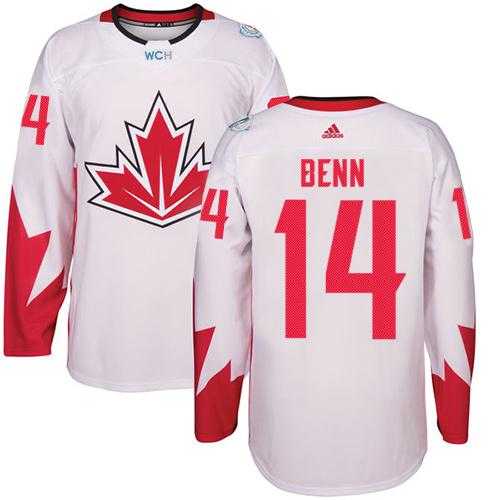 Youth Team Canada #14 Jamie Benn White 2016 World Cup Stitched NHL Jersey