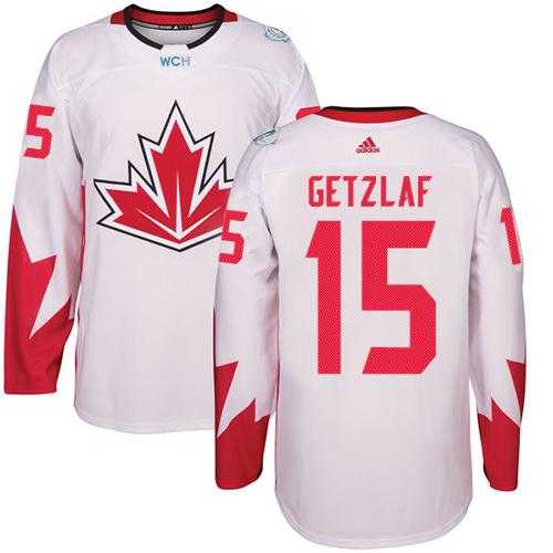 Youth Team Canada #15 Ryan Getzlaf White 2016 World Cup Stitched NHL Jersey