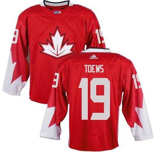 Youth Team Canada #19 Jonathan Toews Red 2016 World Cup Stitched NHL Jersey