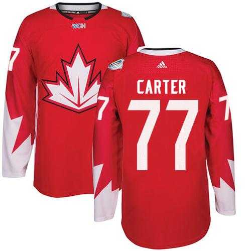 Youth Team Canada #77 Jeff Carter Red 2016 World Cup Stitched NHL Jersey