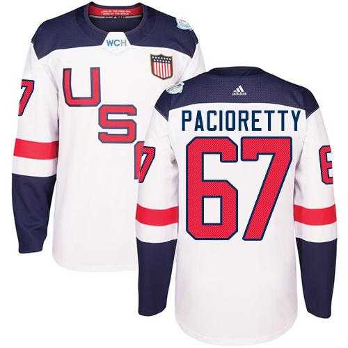 Youth Team USA #67 Max Pacioretty White 2016 World Cup Stitched NHL Jersey