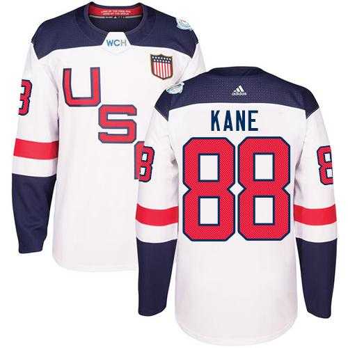 Youth Team USA #88 Patrick Kane White 2016 World Cup Stitched NHL Jersey