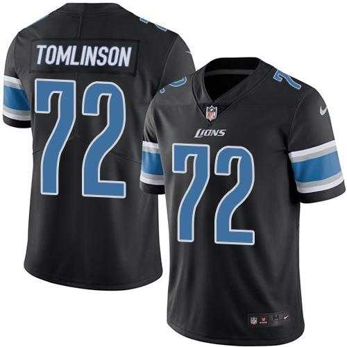 Nike Detroit Lions #72 Laken Tomlinson Black Men's Stitched NFL Limited Rush Jersey Nike Detroit Lions #72 Laken Tomlinson Black Men's Stitched NFL Limited Rush Jersey