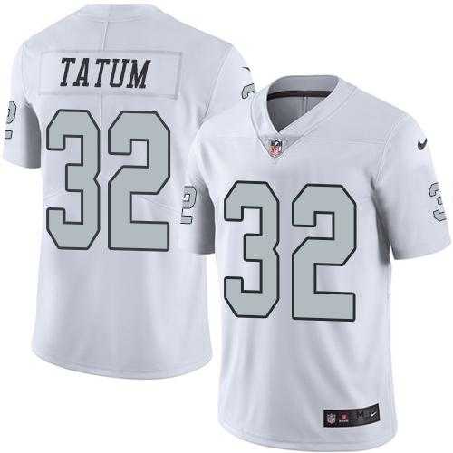 Nike Oakland Raiders #32 Jack Tatum White Men's Stitched NFL Limited Rush Jersey