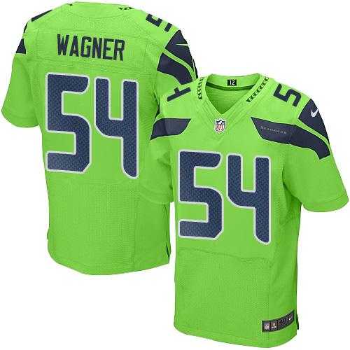 Nike Seattle Seahawks #54 Bobby Wagner Green Men's Stitched NFL Elite Rush Jersey