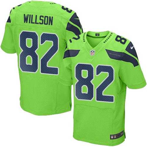 Nike Seattle Seahawks #82 Luke Willson Green Men's Stitched NFL Elite Rush Jersey