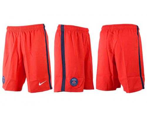 Paris Saint-Germain Blank Red Shorts