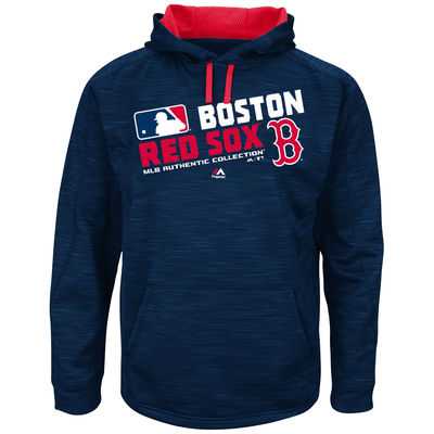 Men's Boston Red Sox Authentic Collection Navy Team Choice Streak Hoodie