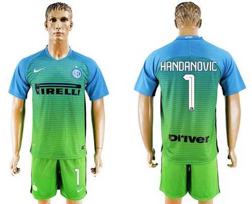 Inter Milan #1 Handanovic Sec Away Soccer Club Jersey