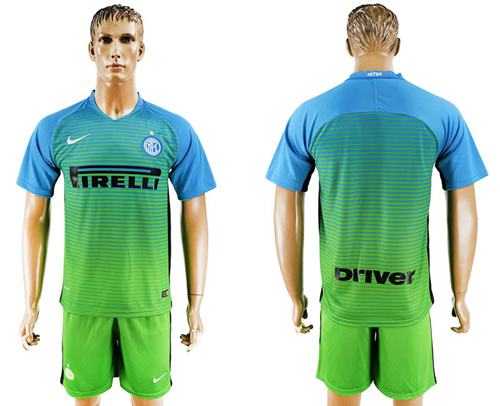 Inter Milan Blank Sec Away Soccer Club Jersey