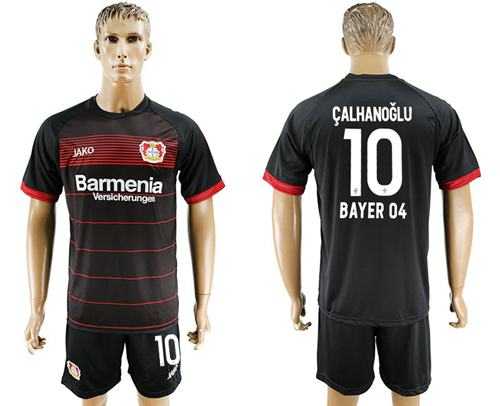 Bayer Leverkusen #10 Calhanoglu Home Soccer Club Jersey