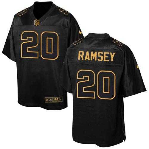 Nike Jacksonville Jaguars #20 Jalen Ramsey Black Men's Stitched NFL Elite Pro Line Gold Collection Jersey