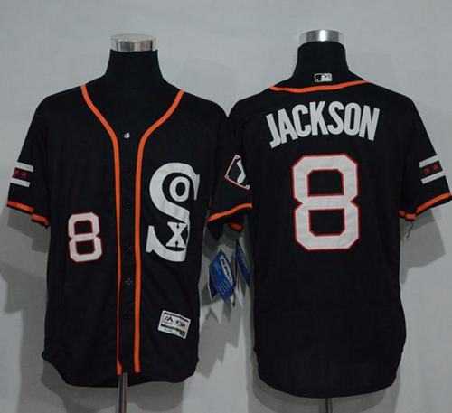 Boston Red Sox #8 Bo Jackson Black New Cool Base Stitched Baseball Jersey
