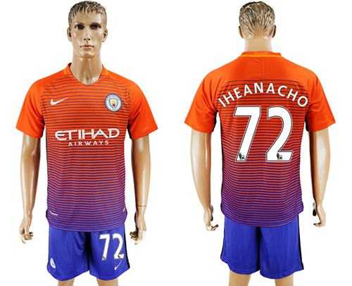 Manchester City #72 Iheanacho Sec Away Soccer Club Jersey