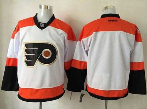 Philadelphia Flyers Blank White 3rd Stitched NHL Jersey
