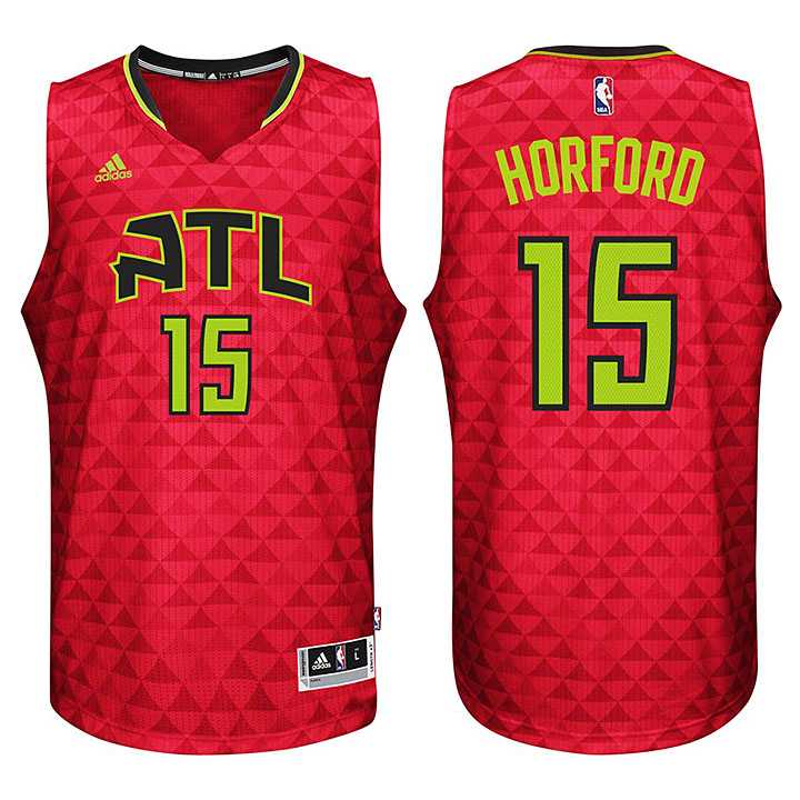Atlanta Hawks #15 Al Horford New Swingman Alternative Red Jersey