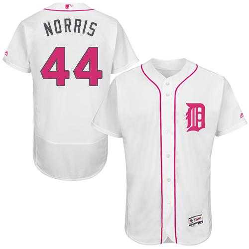 Detroit Tigers #44 Daniel Norris White Flexbase Authentic Collection 2016 Mother's Day Stitched Baseball Jersey