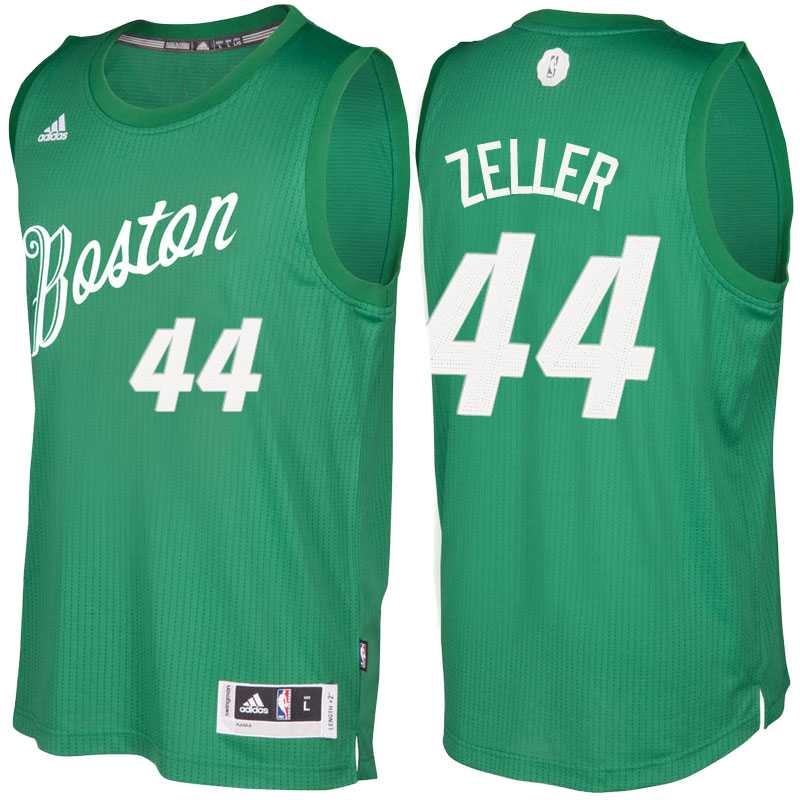 Men's Boston Celtics #44 Tyler Zeller Green 2016 Christmas Day NBA Swingman Jersey