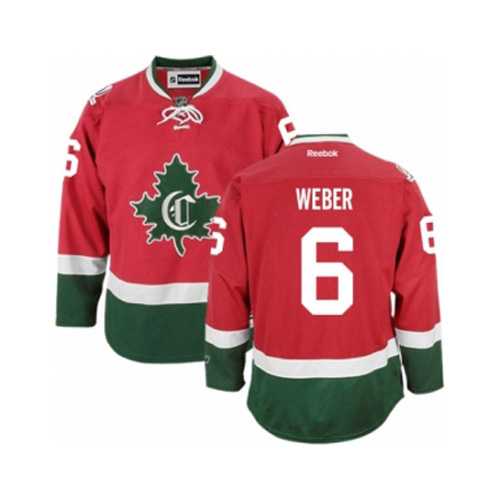 Men's Montreal Canadiens #6 Shea Weber Red New CD NHL Jersey