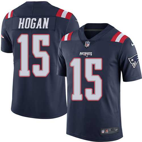 Men's New England Patriots #15 Chris Hogan Nike Navy Color Rush Limited Jersey Men's New England Patriots #15 Chris Hogan Nike Navy Color Rush Limited Jersey
