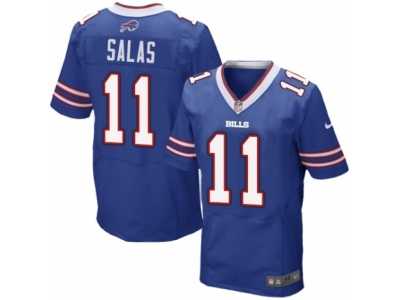 Men's Nike Buffalo Bills #11 Greg Salas Elite Royal Blue Team Color NFL Jersey