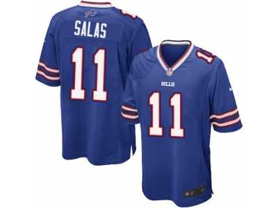 Men's Nike Buffalo Bills #11 Greg Salas Game Royal Blue Team Color NFL Jersey