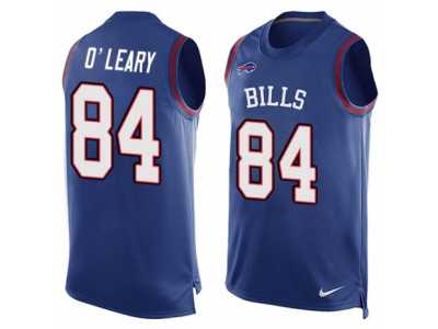 Men's Nike Buffalo Bills #84 Nick O'Leary Limited Royal Blue Player Name & Number Tank Top NFL Jersey