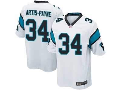 Men's Nike Carolina Panthers #34 Cameron Artis-Payne Game White NFL Jersey Men's Nike Carolina Panthers #34 Cameron Artis-Payne Game White NFL Jersey