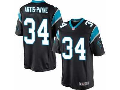 Men's Nike Carolina Panthers #34 Cameron Artis-Payne Limited Black Team Color NFL Jersey Men's Nike Carolina Panthers #34 Cameron Artis-Payne Limited Black Team Color NFL Jersey