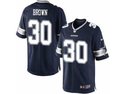 Men's Nike Dallas Cowboys #30 Anthony Brown Limited Navy Blue Team Color NFL Jersey
