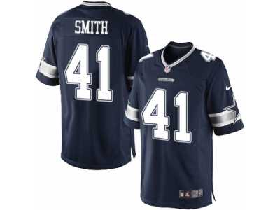 Men's Nike Dallas Cowboys #41 Keith Smith Limited Navy Blue Team Color NFL Jersey