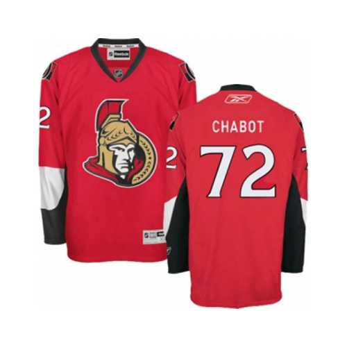 Men's Ottawa Senators #72 Thomas Chabot Red Home NHL Jersey