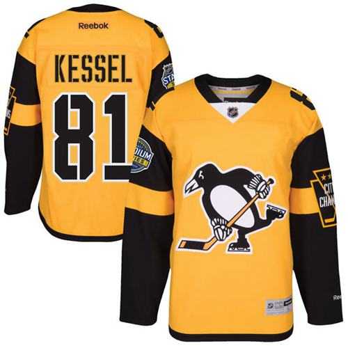 Men's Pittsburgh Penguins #81 Phil Kessel Black 2017 Stadium Series Stitched NHL Jersey Men's Pittsburgh Penguins #81 Phil Kessel Black 2017 Stadium Series Stitched NHL Jersey