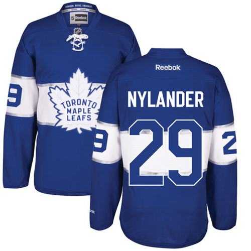 Men's Toronto Maple Leafs #29 William Nylander Royal Centennial Classic Stitched NHL Jersey