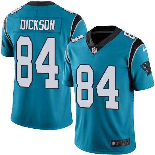Nike Carolina Panthers #84 Ed Dickson Blue Men's Stitched NFL Limited Rush Jersey