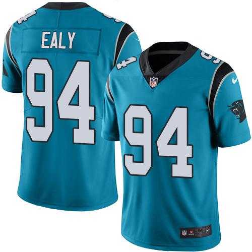 Nike Carolina Panthers #94 Kony Ealy Blue Men's Stitched NFL Limited Rush Jersey