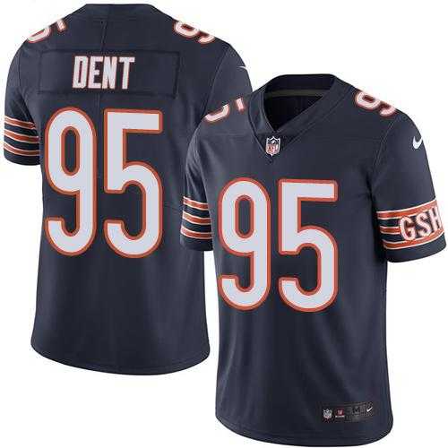 Nike Chicago Bears #95 Richard Dent Navy Blue Men's Stitched NFL Limited Rush Jersey