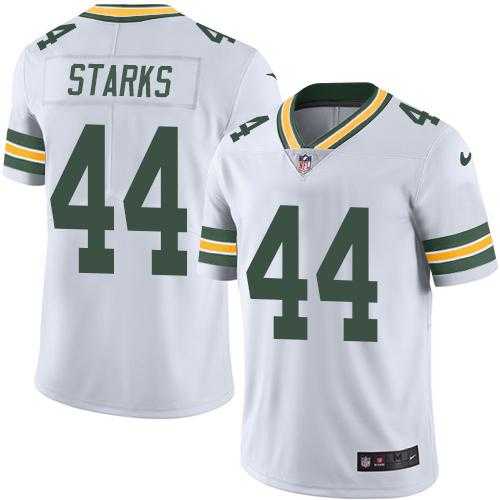 Nike Green Bay Packers #44 James Starks White Men's Stitched NFL Limited Rush Jersey