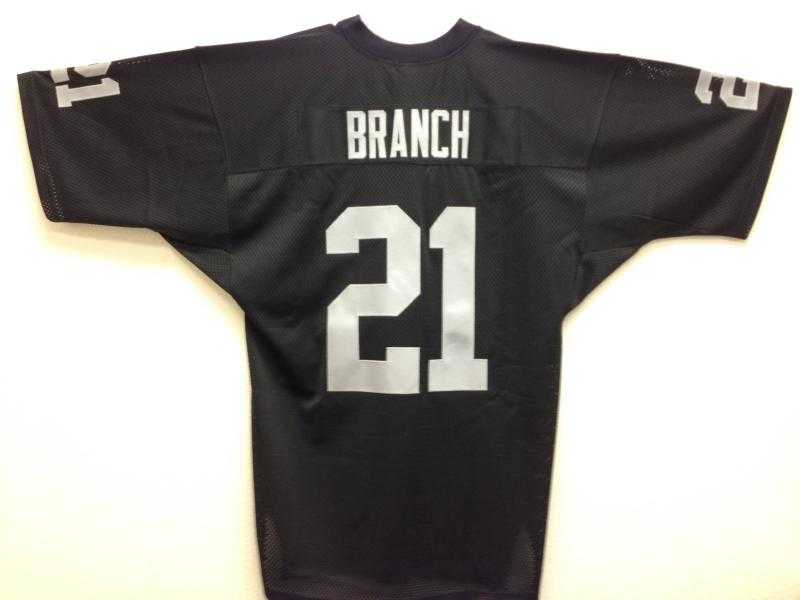 Nike Oakland Raiders #21 Cliff Branch Black Men''s Stitched NFL Elite Jersey