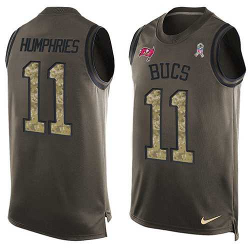 Nike Tampa Bay Buccaneers #11 Adam Humphries Green Men's Stitched NFL Limited Salute To Service Tank Top Jersey