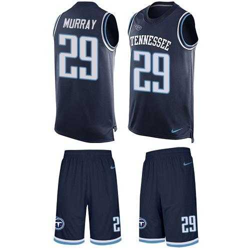 Nike Tennessee Titans #29 DeMarco Murray Navy Blue Alternate Men's Stitched NFL Limited Tank Top Suit Jersey