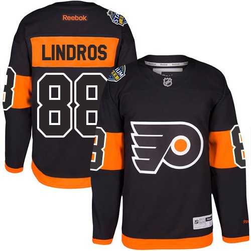 Philadelphia Flyers #88 Eric Lindros Black 2017 Stadium Series Stitched NHL Jersey