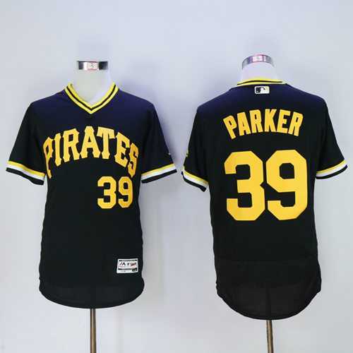 Pittsburgh Pirates #39 Dave Parker Black Flexbase Authentic Collection Cooperstown Stitched Baseball Jersey