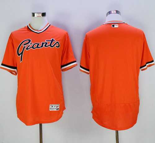 San Francisco Giants Blank Orange Flexbase Authentic Collection Cooperstown Stitched Baseball jerseys