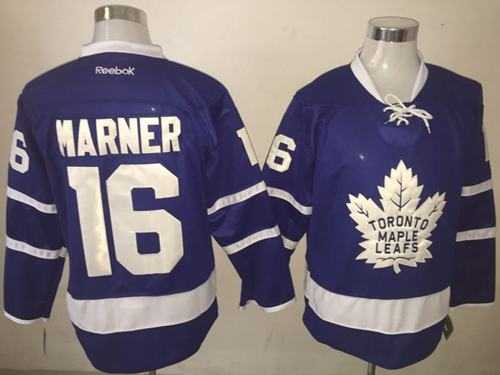 Toronto Maple Leafs #16 Mitchell Marner Blue New Stitched NHL Jersey