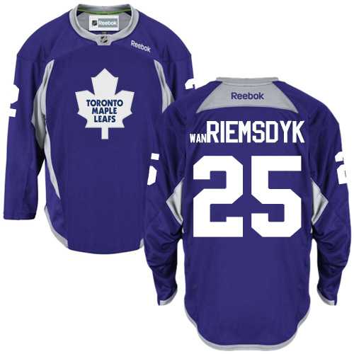 Toronto Maple Leafs #25 James Van Riemsdyk Purple Practice Stitched NHL Jersey